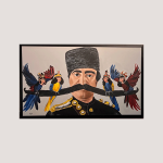 تابلوی ناصرالدین-شاه- الهه حسنی
